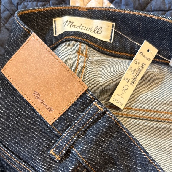 Madewell Midnight Wide Leg Jeans - Picture 2 of 6